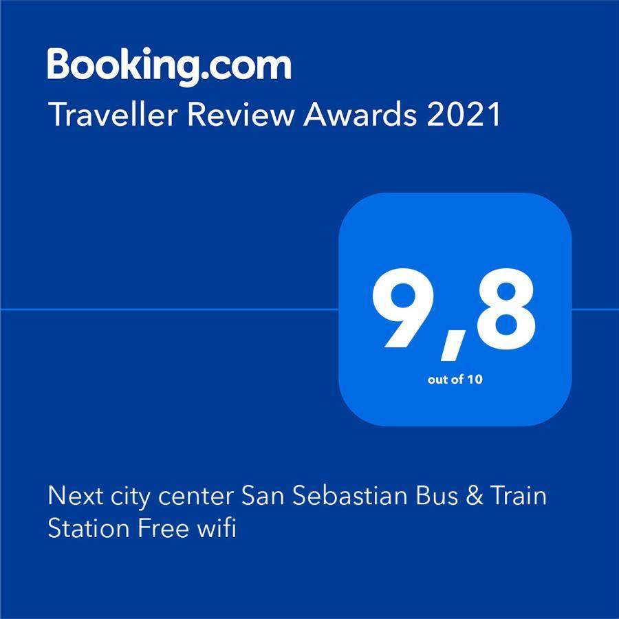 Next City Center San Sebastian Bus & Train Station Free Wifi المظهر الخارجي الصورة